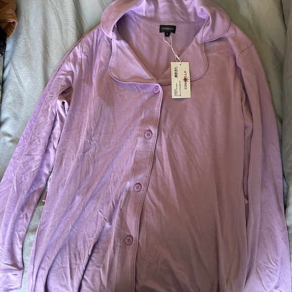 Cosabella Long Sleeve Top and Boxer pajama set - Picture 2 of 4